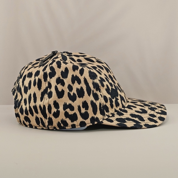 Kate Spade Hat Baseball Cap Leopard Print Animal Print Modern Summer Fall Autumn - Picture 3 of 4